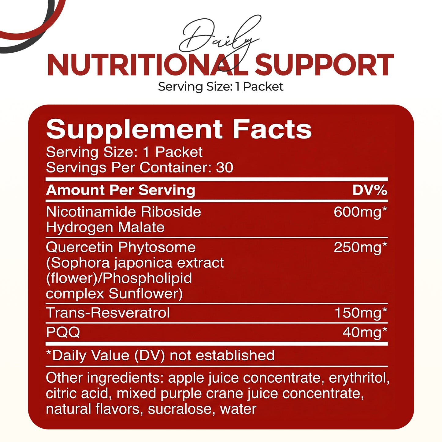 Vitalune Liquid NAD+