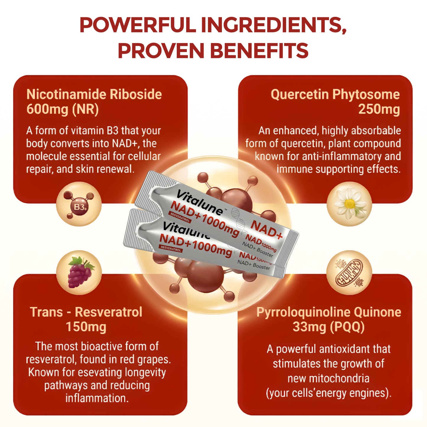 Vitalune Liquid NAD+