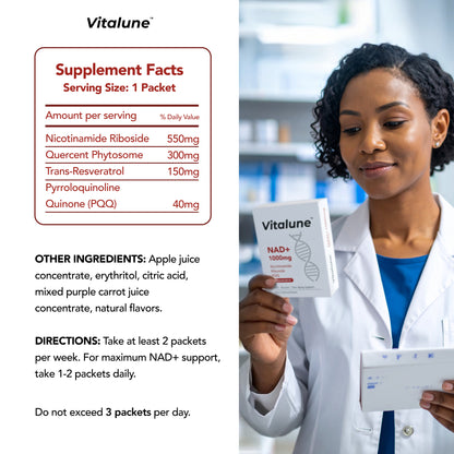 Vitalune Liquid NAD+